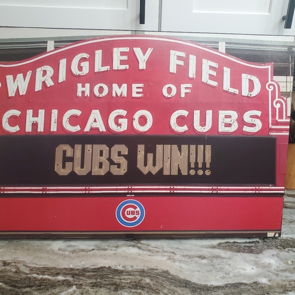 Cubs Win poster art - Picture 2 of 2
